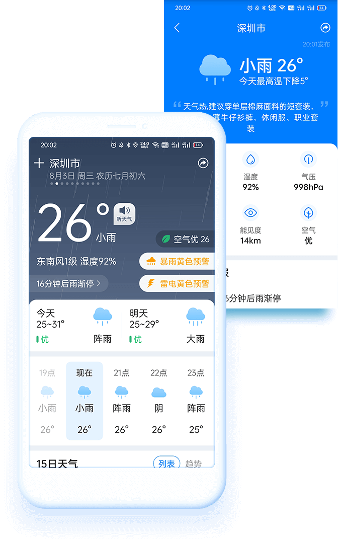 准时天气